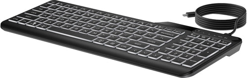 HP 400 Backlit Wired Keyboard HP 400 Backlit Wired Keyboard